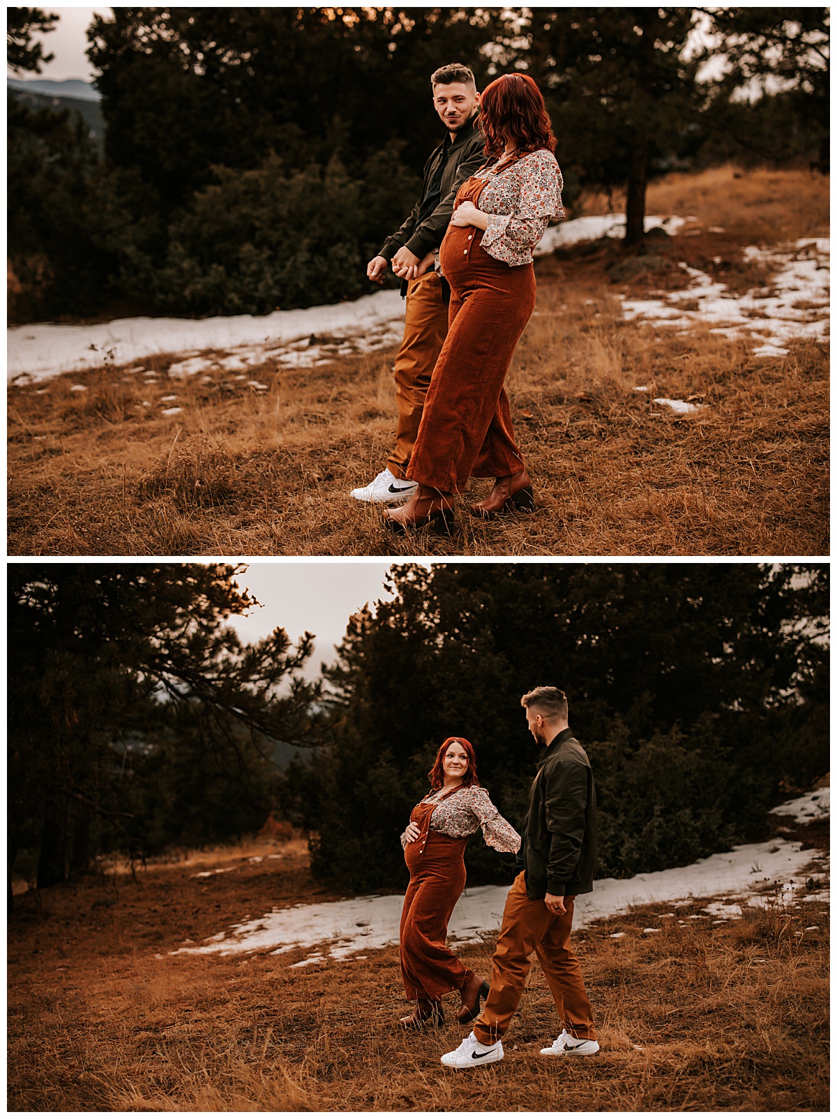 couple walks together holding hands by Denver lifestyle photographer